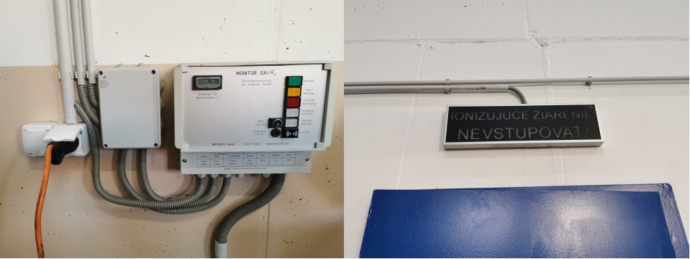MONITOR GxRe, zariadenie pre monitorovanie ionizujúceho žiarenia na pracoviskách RTG