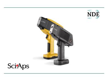 SciAps XRF analyzátory pre PMI